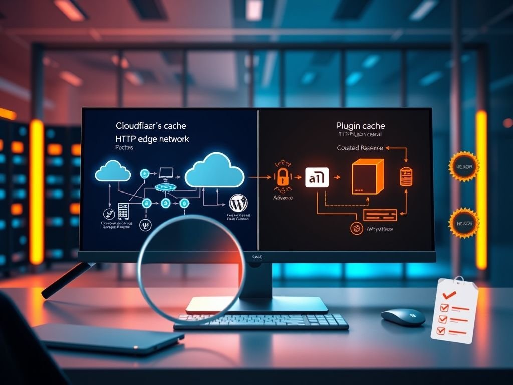 A diferença entre o cache do Cloudflare e o cache de um plugin como o WP Rocket