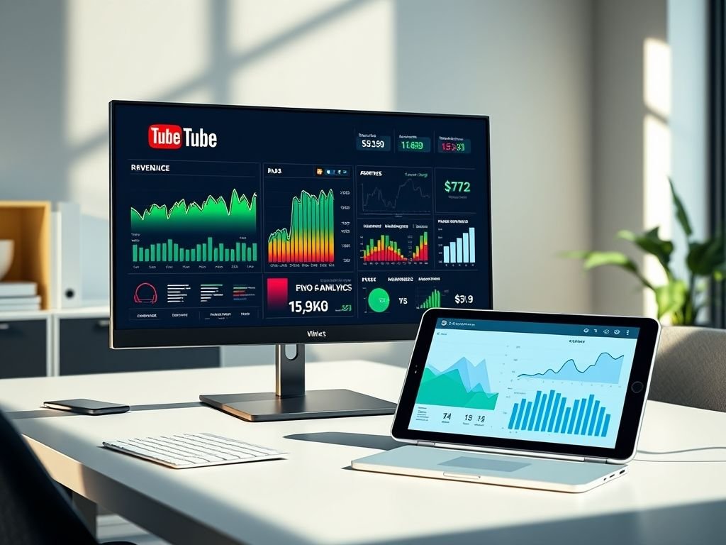 A diferença entre o relatório de ganhos do YouTube e do AdSense