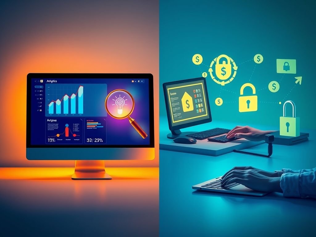 A diferença entre palavras-chave informacionais e transacionais