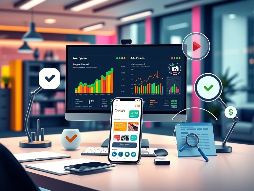 A estratégia de usar o AdSense em conjunto com a venda de produtos próprios
