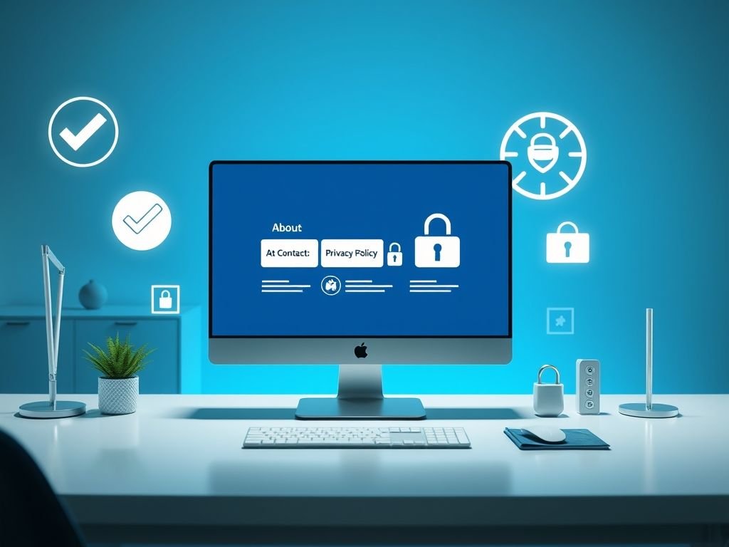 A importância das páginas obrigatórias: Sobre, Contato e Política de Privacidade
