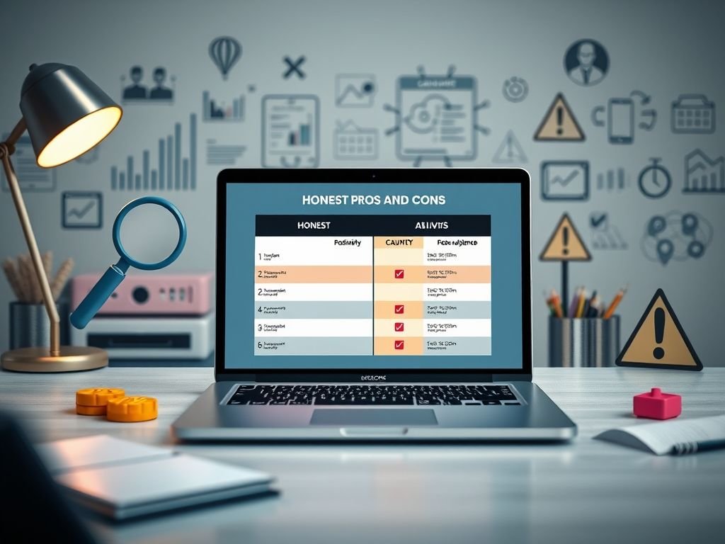 A importância de adicionar prós e contras honestos nas suas análises