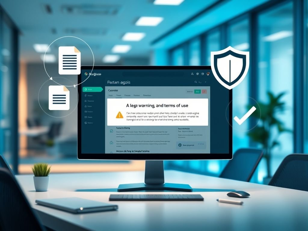 A importância de ter um "Aviso Legal" e "Termos de Uso"