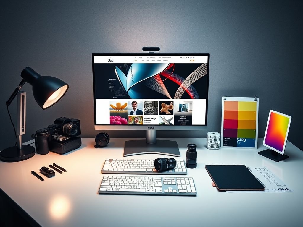 A melhor configuração para um site de fotografia.
