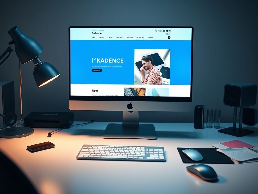A melhor configuração para um site de portfólio com Kadence.