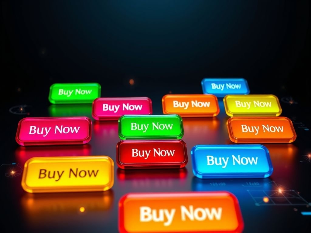 A Psicologia das Cores em Botões de "Comprar Agora"