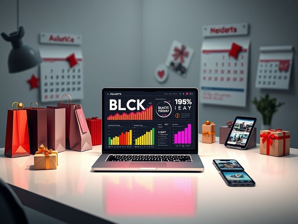 Como a sazonalidade (Black Friday, Dia das Mães) afeta suas vendas?