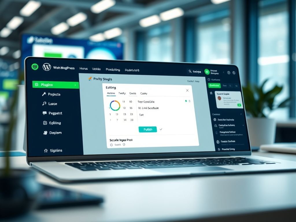 Como agendar um post diretamente da tela de edição do WordPress?