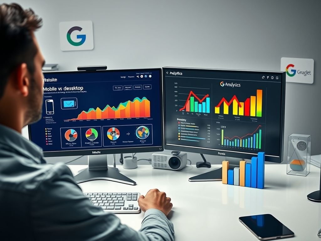 Como analisar o tráfego por dispositivo (celular vs. desktop)?