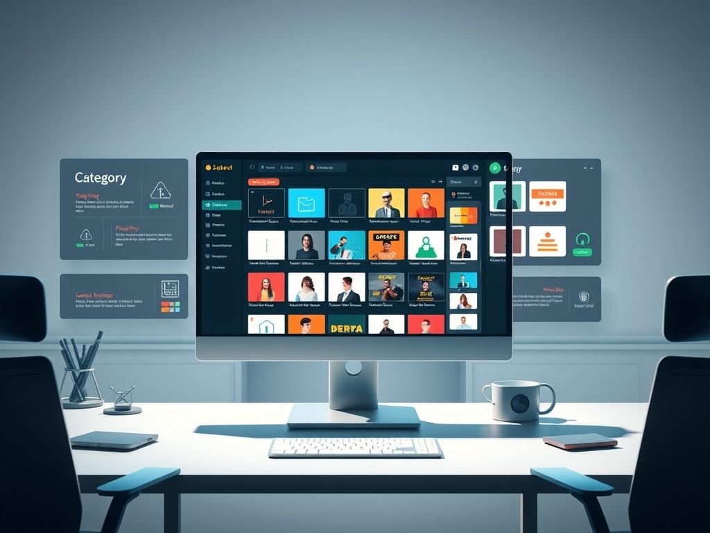 Como configurar as "Categorias" para terem layouts diferentes?