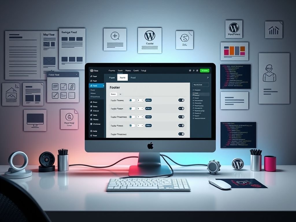 Como configurar o "Footer" do site?