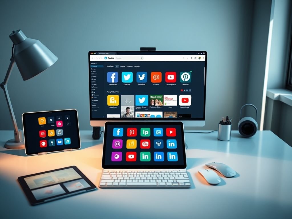 Como configurar os ícones sociais?