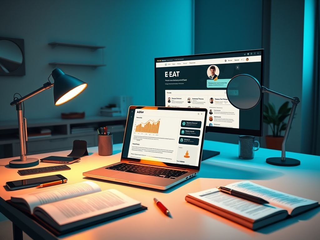 Como criar uma página de autor que constrói E-E-A-T?