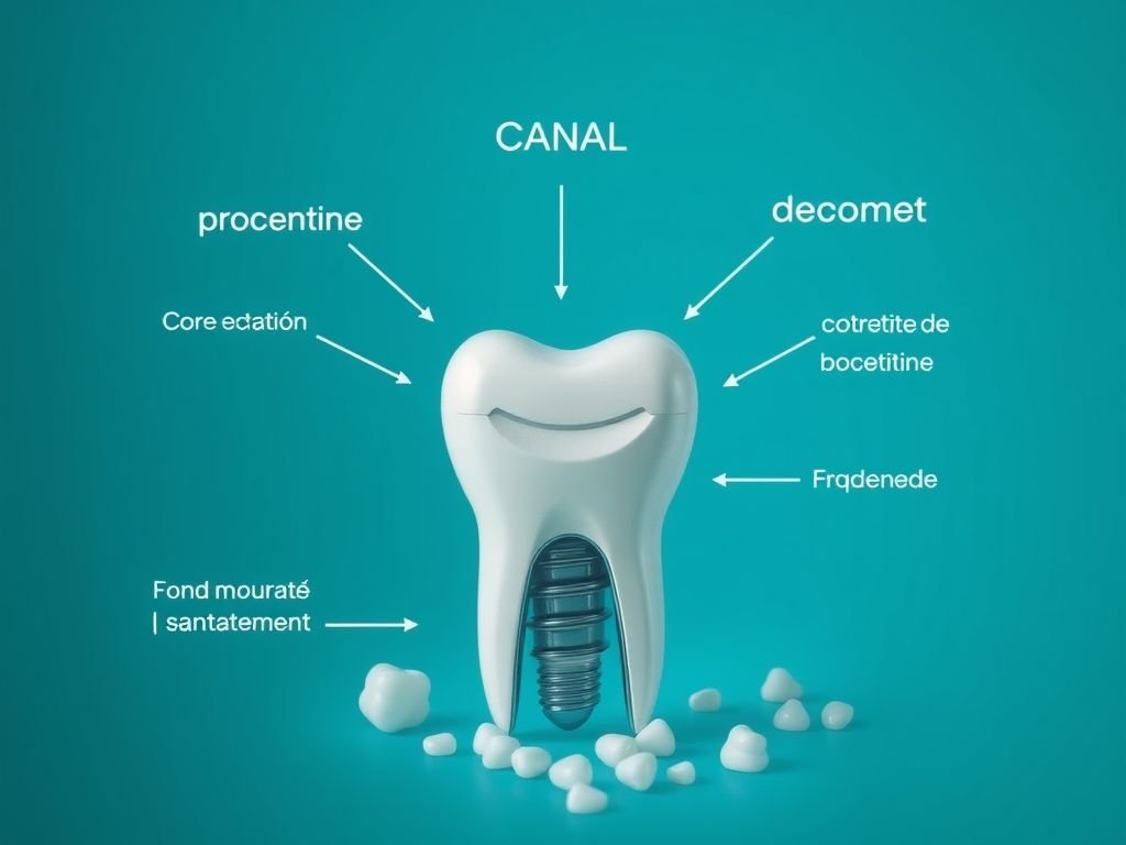 Como explicar procedimentos como "canal" ou "implante" de forma simples