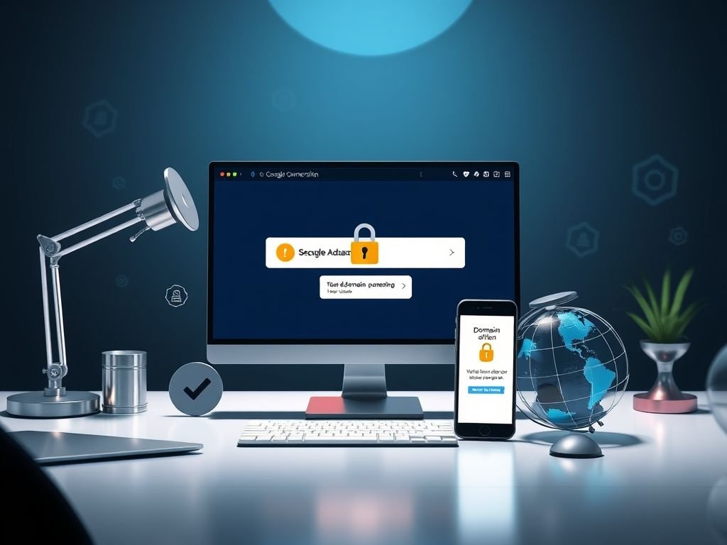 Como o AdSense verifica a propriedade do seu domínio para anúncios?