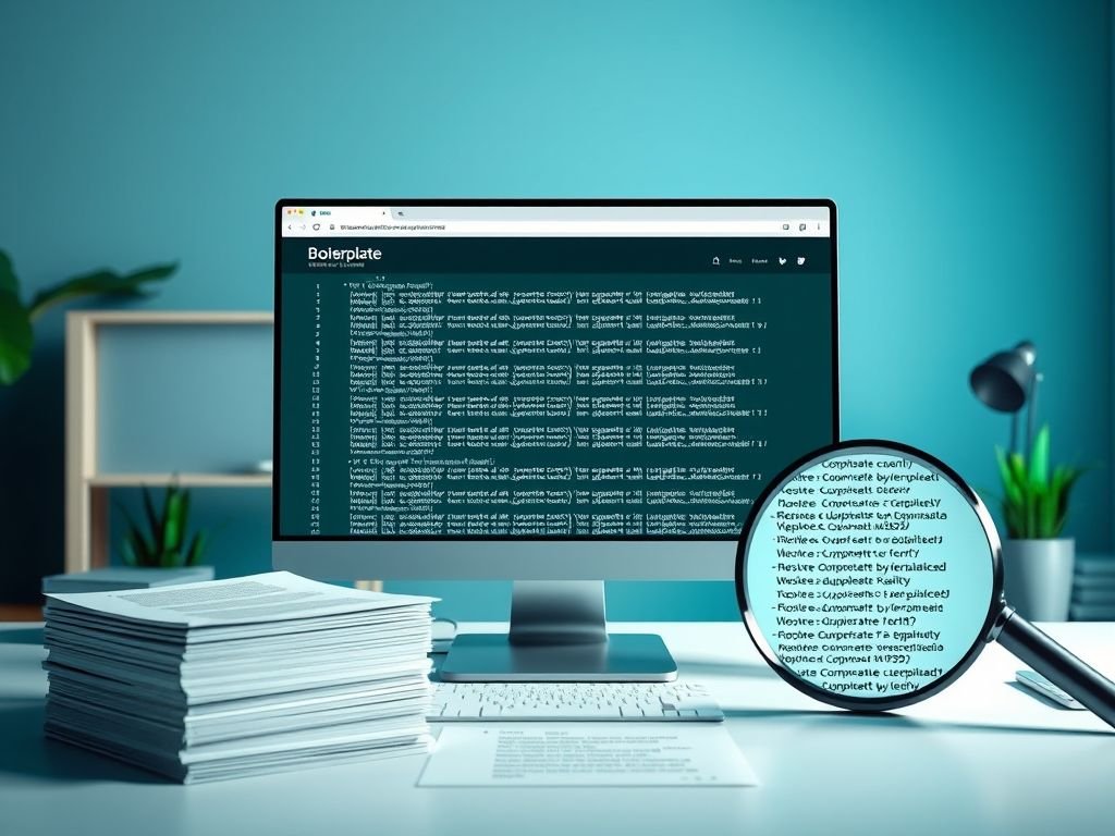Como o "boilerplate" (conteúdo repetido) pode afetar seu site?