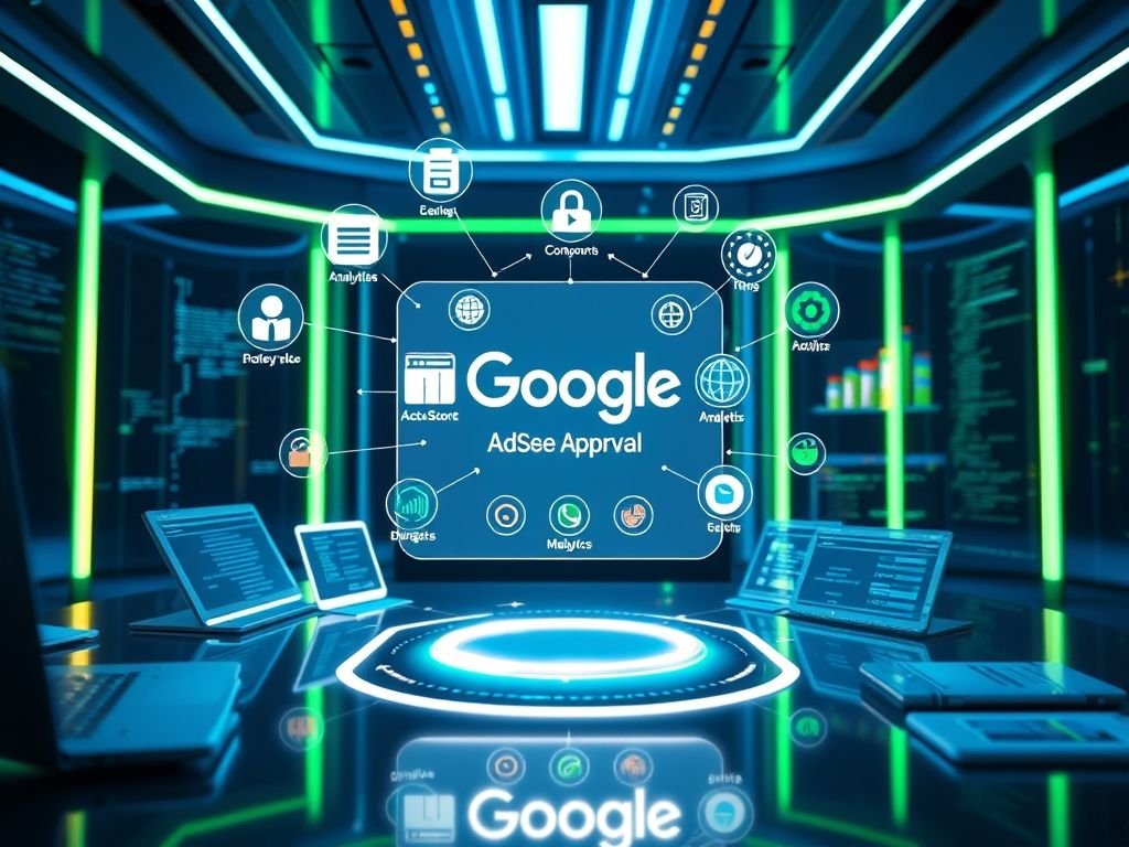 Como o ecossistema do Google ajuda um site a ser aprovado no AdSense?