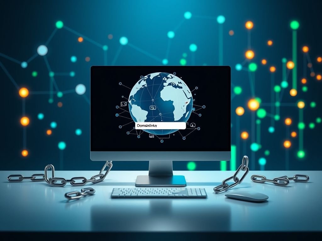 Como o nome de domínio do site de origem influencia o backlink?