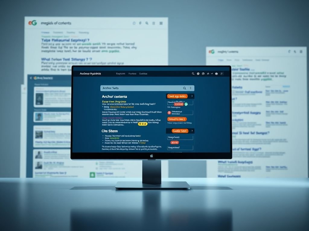 Como o SEO On-Page (âncoras, TOC) pode influenciar os Sitelinks?