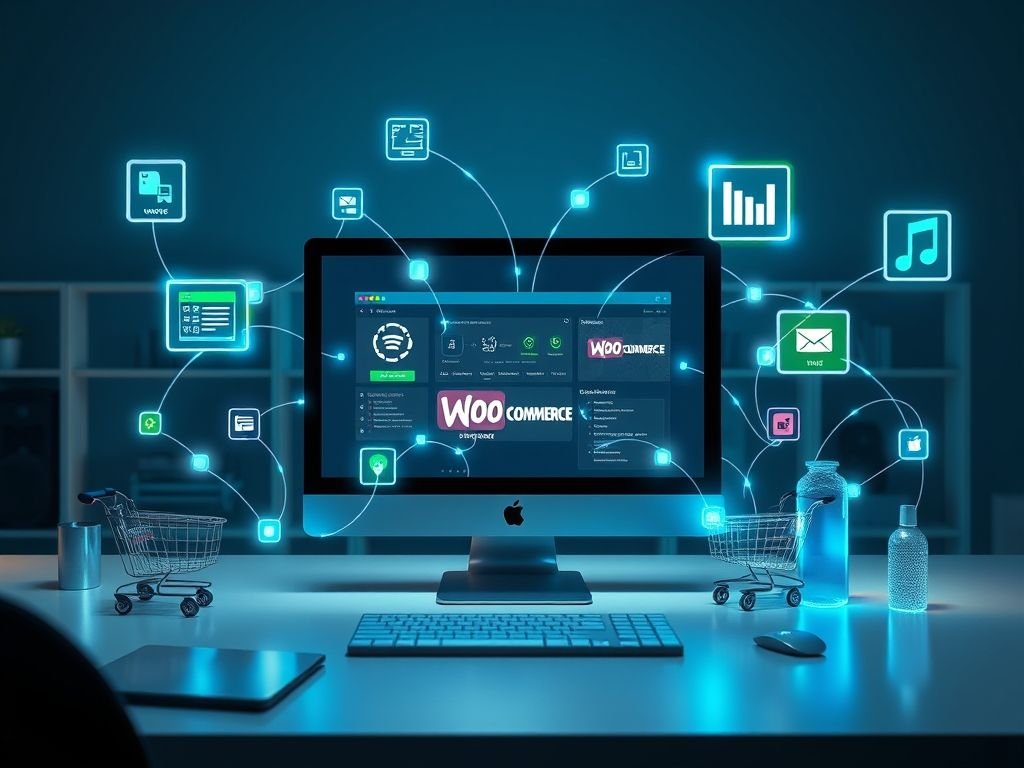 Como o The Plus Addons se integra com o WooCommerce?