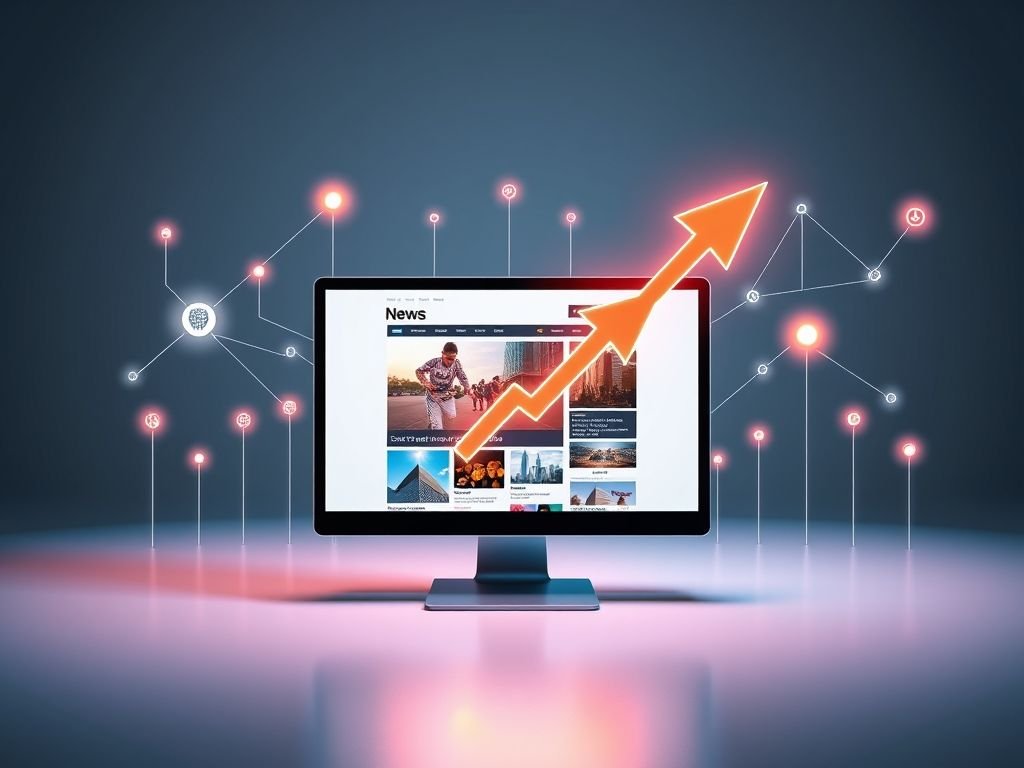 Como um backlink de um site de notícias famoso impacta o tráf.ego?