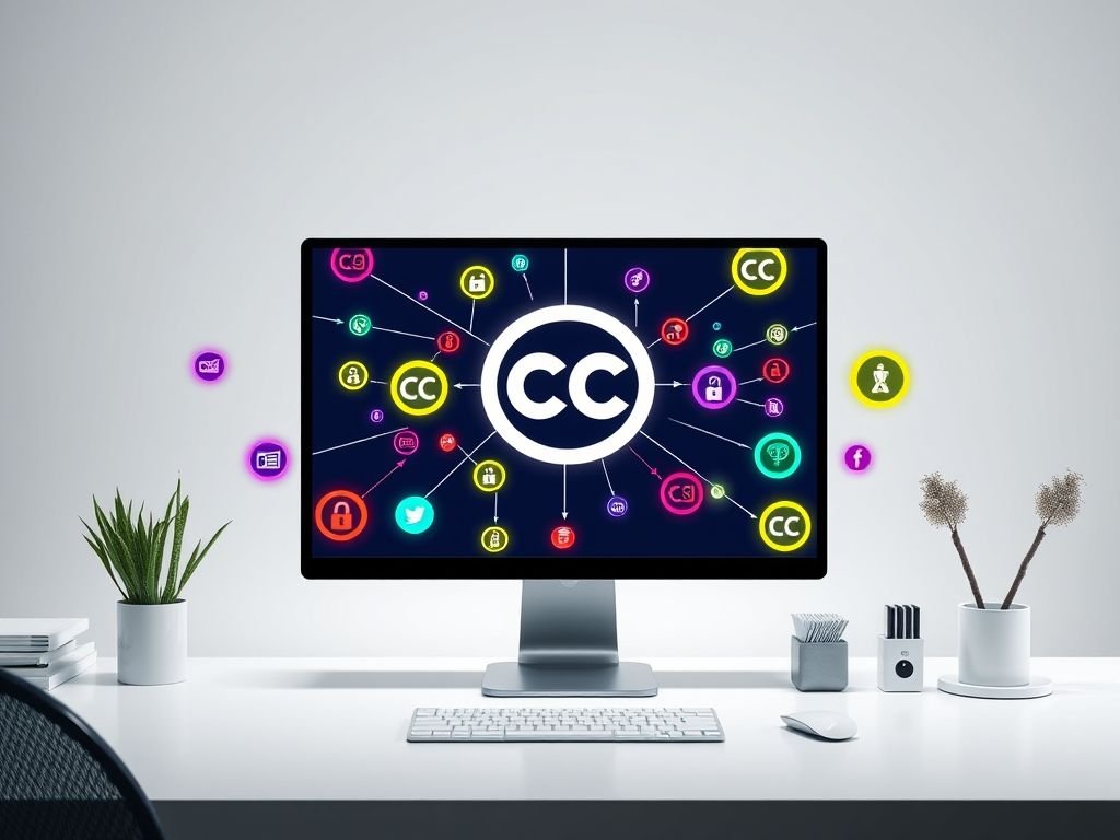 Como usar o Creative Commons para gerar links?