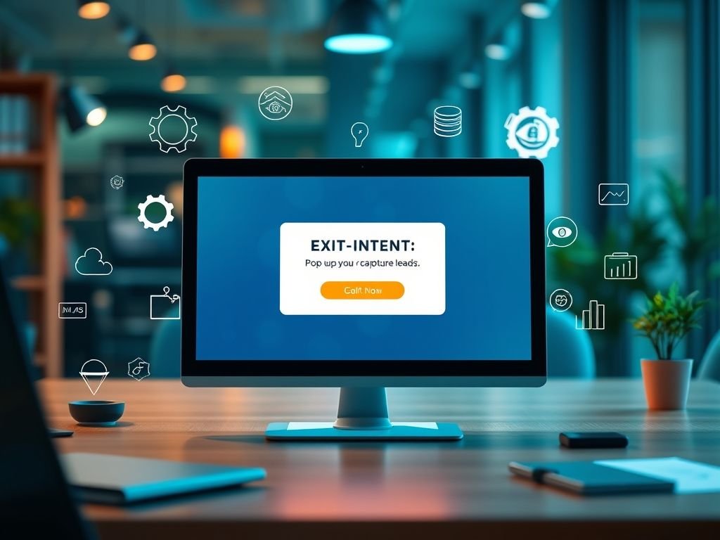 Como usar um pop-up de intenção de saída para capturar leads?