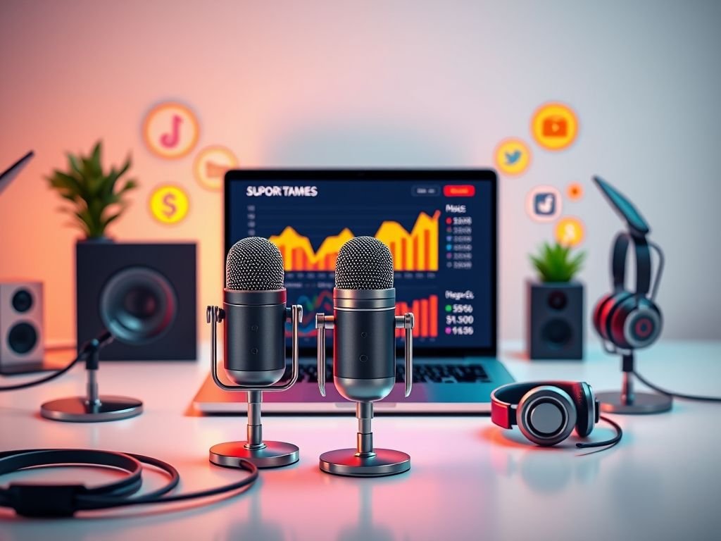 O guia de monetização de podcasts com marketing de afiliados