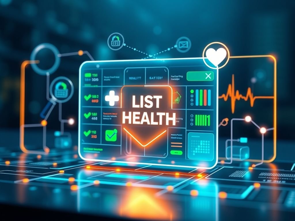 O que é a "Saúde da Lista" (List Health)?