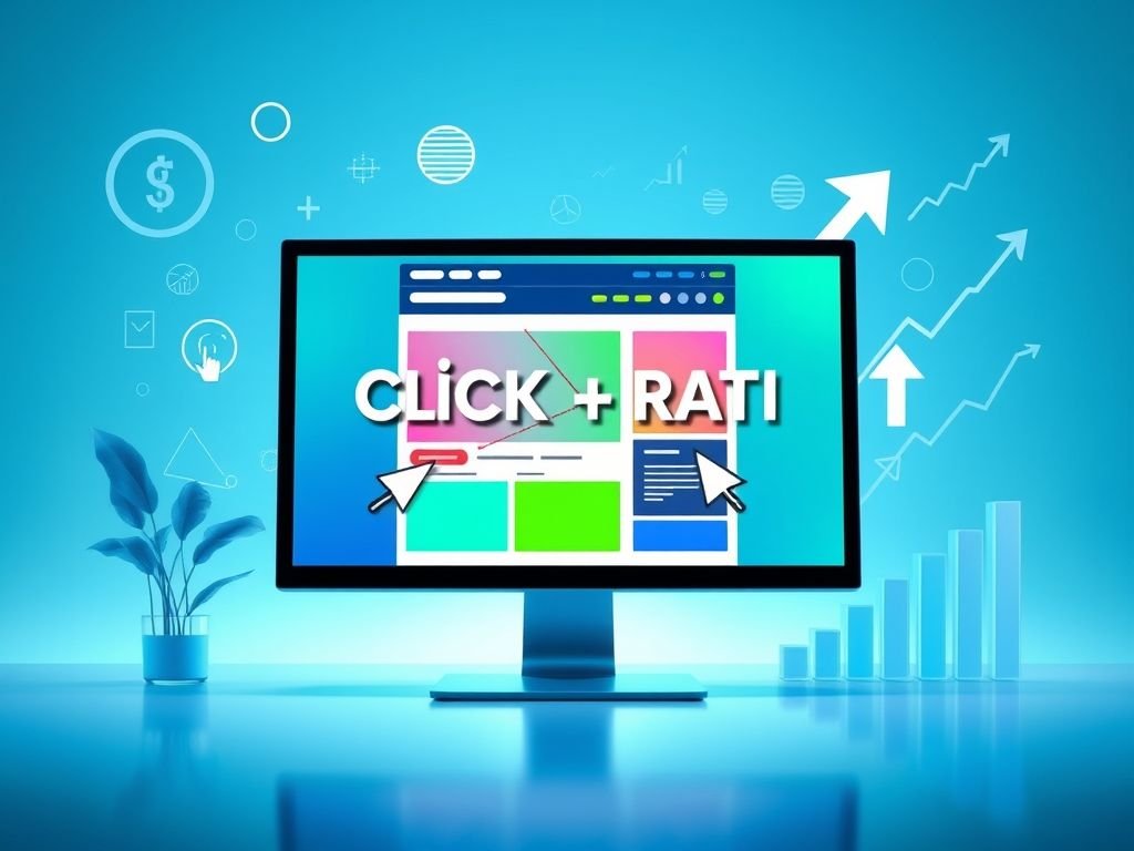 O que é a "taxa de cliques orgânica" (Organic CTR)?
