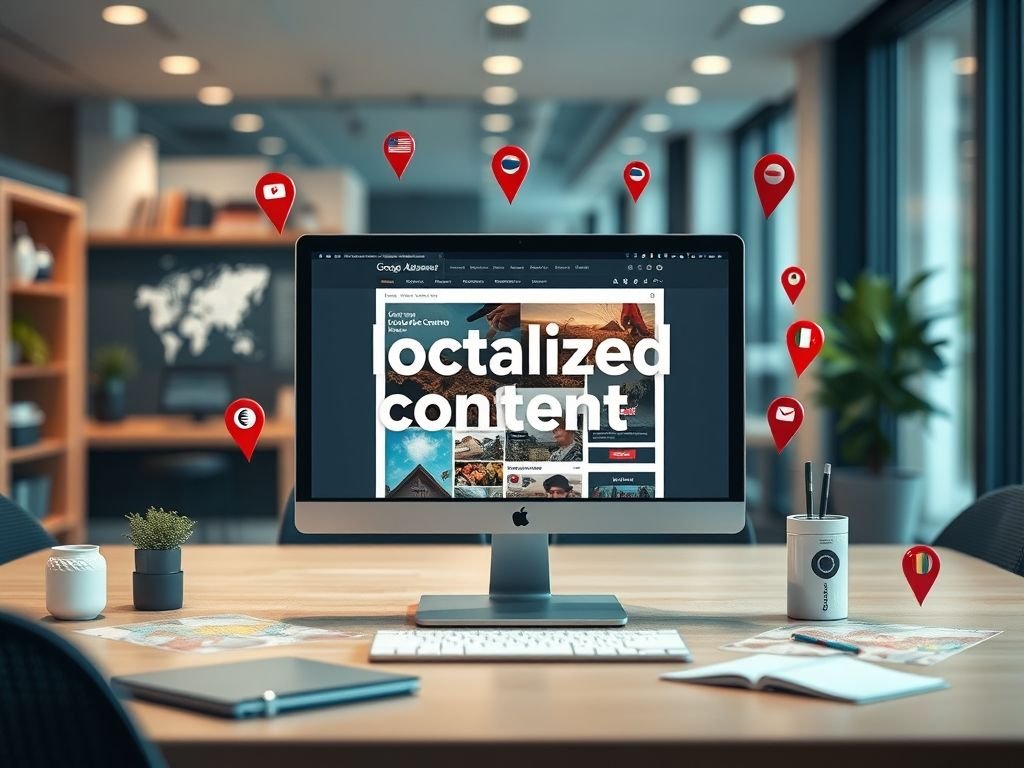 O que é "conteúdo localizado" e sua importância para o AdSense?