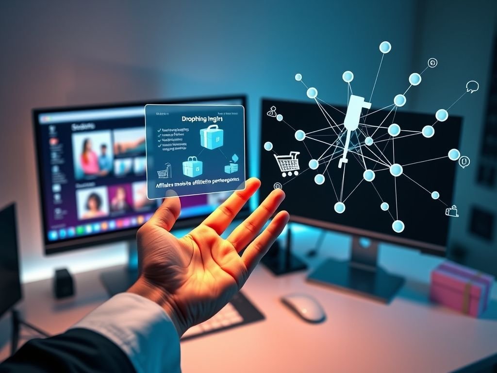 O que é "dropshipping" e qual a diferença para o marketing de afiliados?