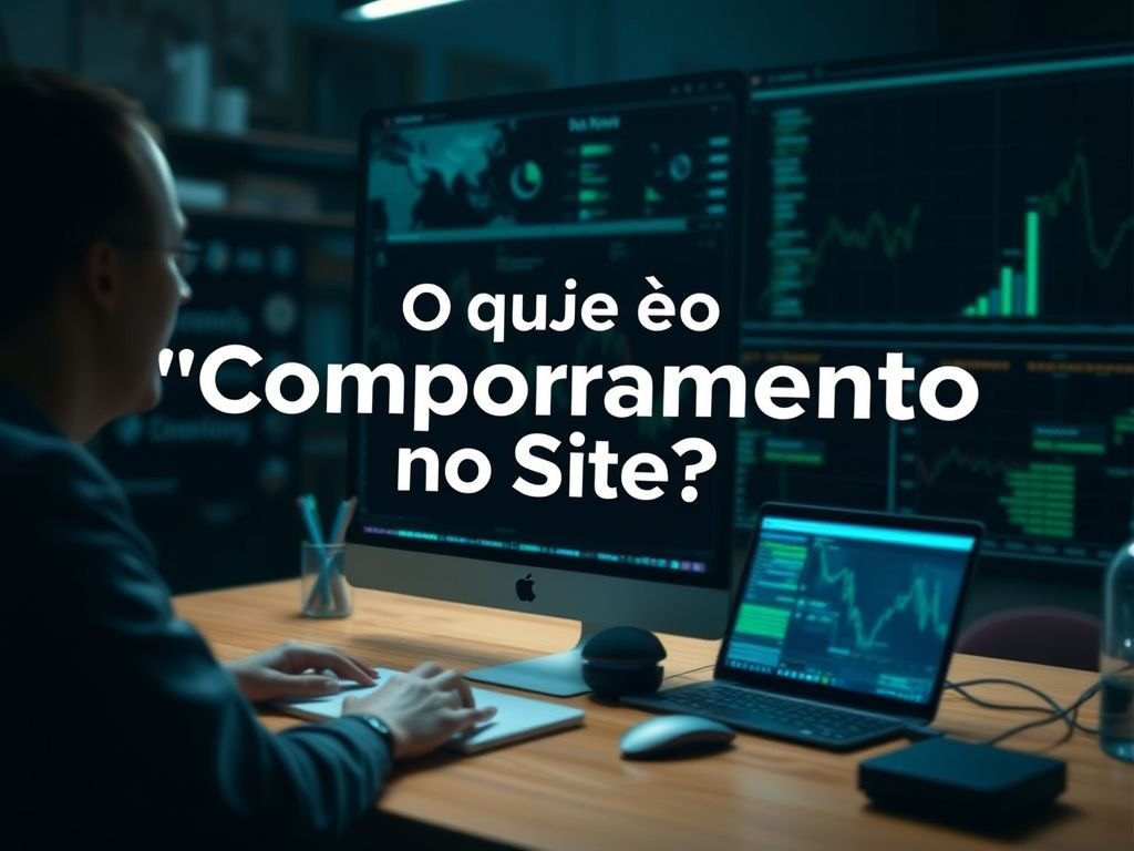 O que é o "Comportamento no Site" (Site Tracking)?