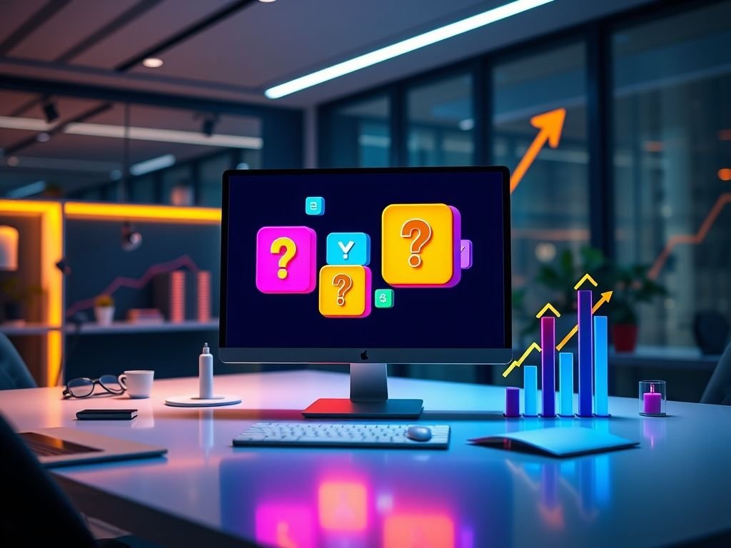 O que é o "conteúdo interativo" (quizzes, calculadoras)?