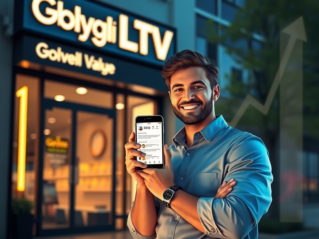O que é o "Lifetime Value" (LTV) de um cliente local?