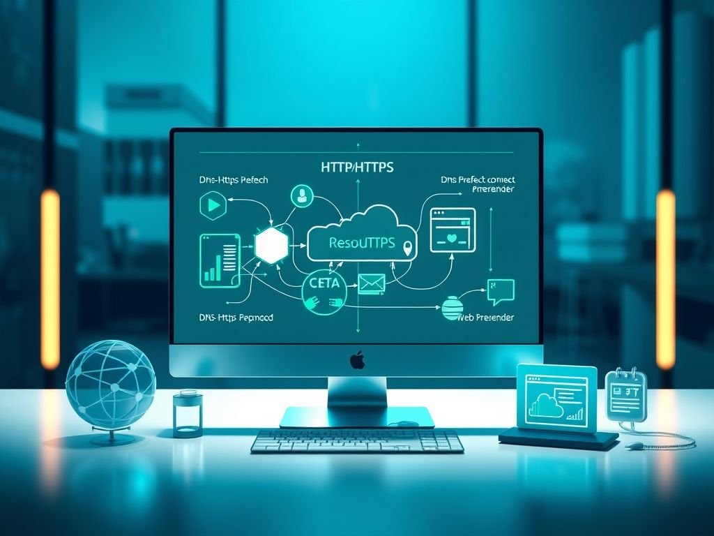 O que é o "Resource Hints API" (dns-prefetch, preconnect, preload, prerender)?