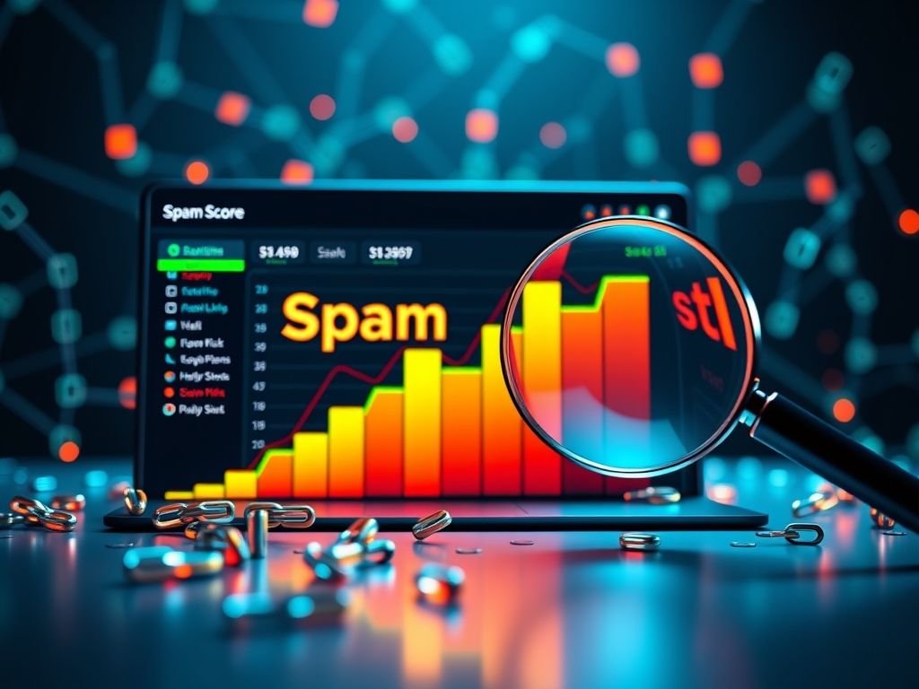 O que é o "Spam Score" de um site?