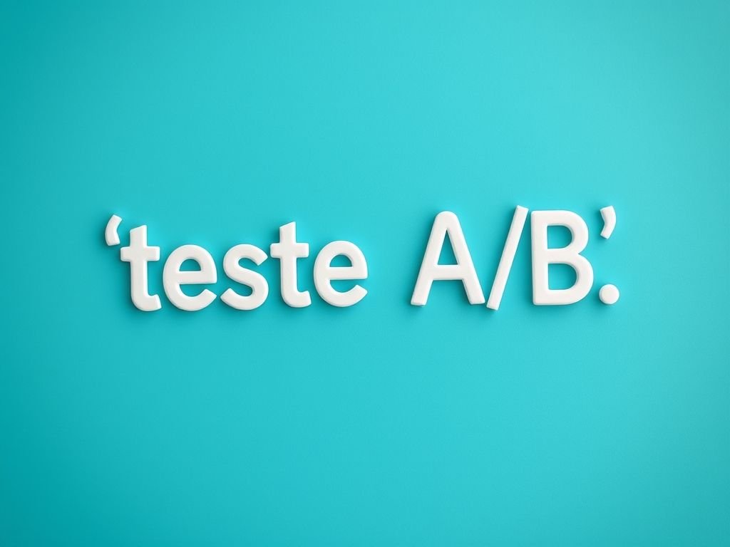 O que é o "teste A/B" e por que ele é crucial para seus anúncios