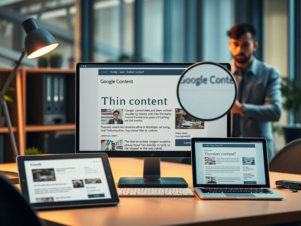 O que é "thin content" (conteúdo raso) e como identificá-lo?