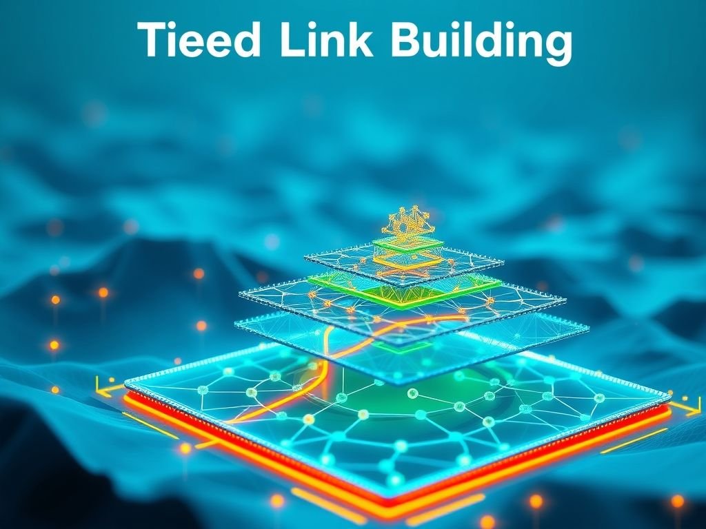 O que é "Tiered Link Building" (Link Building em camadas)?