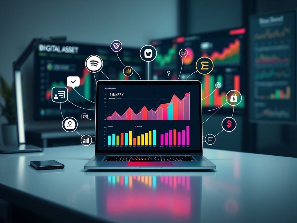 O que é um "ativo digital" no marketing de afiliados?