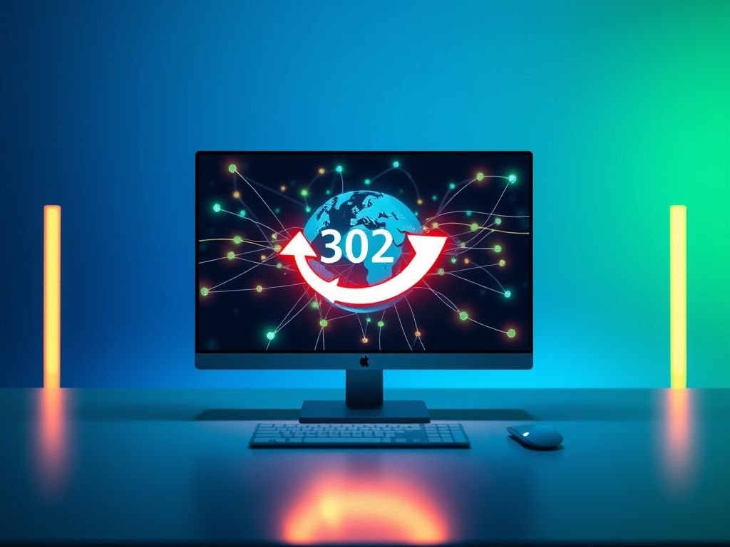 O que é um "backlink de redirecionamento 302"?