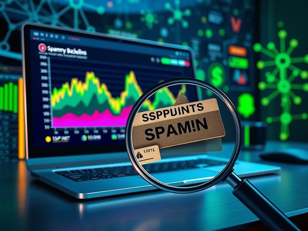 O que é um "backlink de um domínio com histórico de spam"?