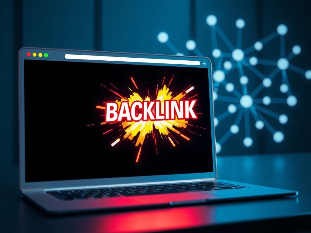 O que é um "backlink de um site que usa pop-ups agressivos"?