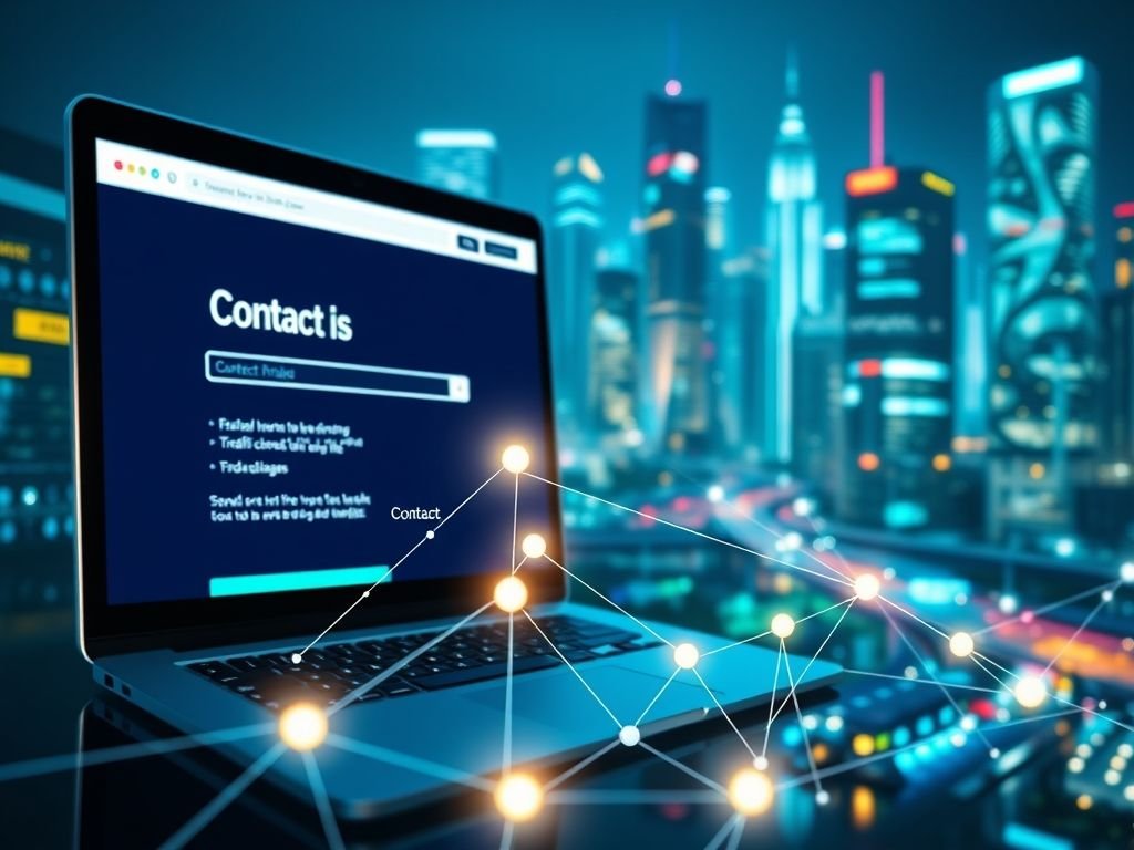 O que é um "backlink de uma página de "contato""?