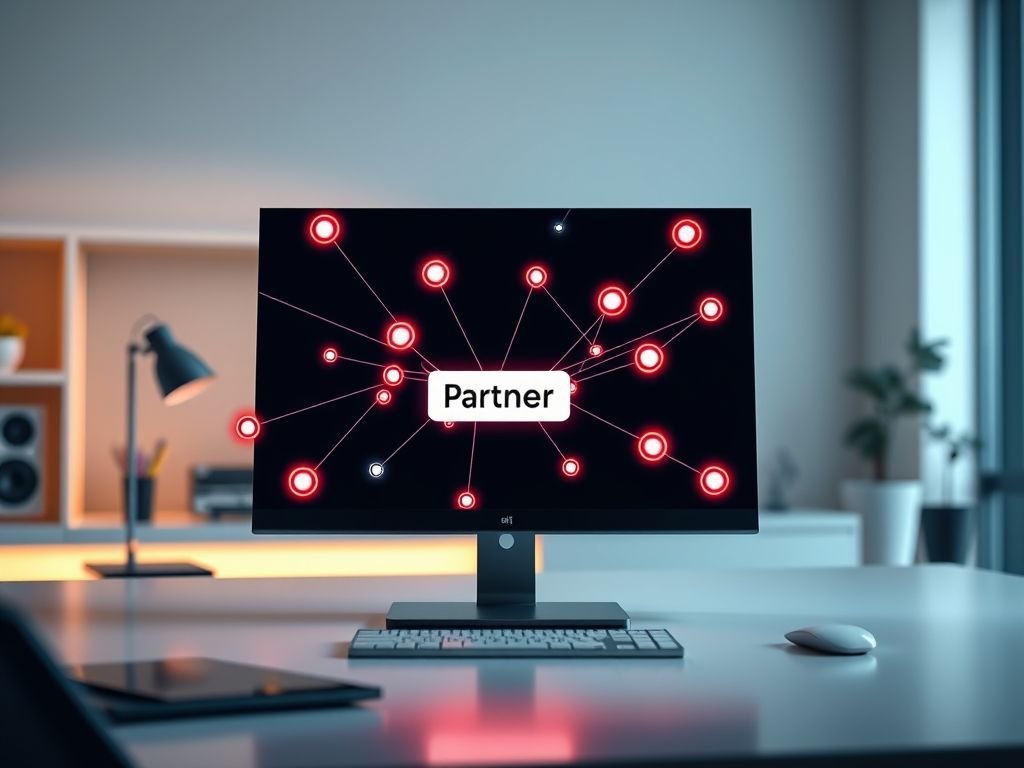 O que é um backlink de uma página de "Parceiros"?