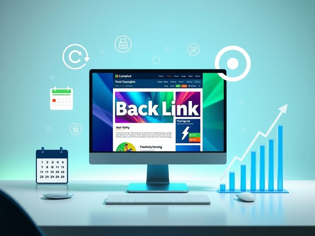 O que é um "backlink de uma página que é atualizada frequentemente"?