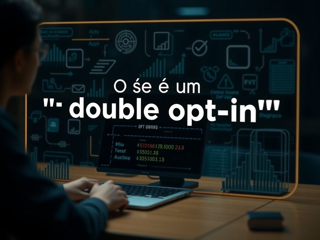 O que é um "double opt-in"?