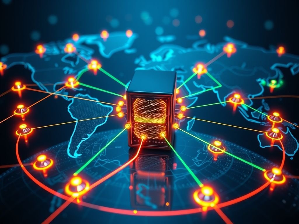 O que é uma "CDN" (Content Delivery Network) e como ela ajuda no SEO global?