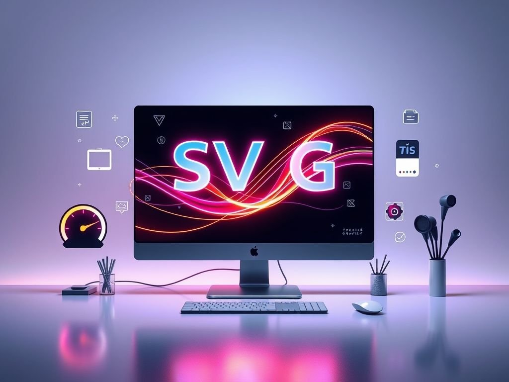 O que são "SVG" e por que são ótimos para a performance?